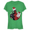 Junior's Marvel Christmas Deadpool Aunt is Heroic T-Shirt