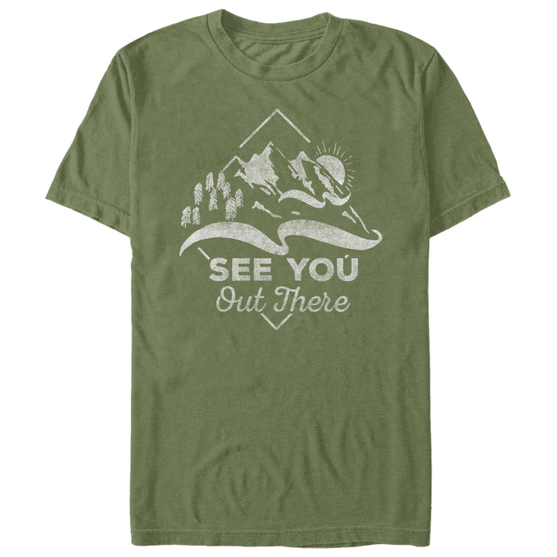 Men's Lost Gods See You Out There Nature Scene T-Shirt