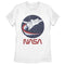 Women's NASA Shuttle Three Color Swoosh Circle T-Shirt