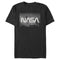 Men's NASA Space Shuttle Blast Off Text Over Lay T-Shirt