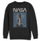 Men's NASA Logo Shuttle Rocket Ship Poster Style Sweatshirt