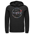 Men's NASA 80s Space Station Logo Pull Over Hoodie