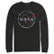 Men's NASA 80s Space Station Logo Long Sleeve Shirt