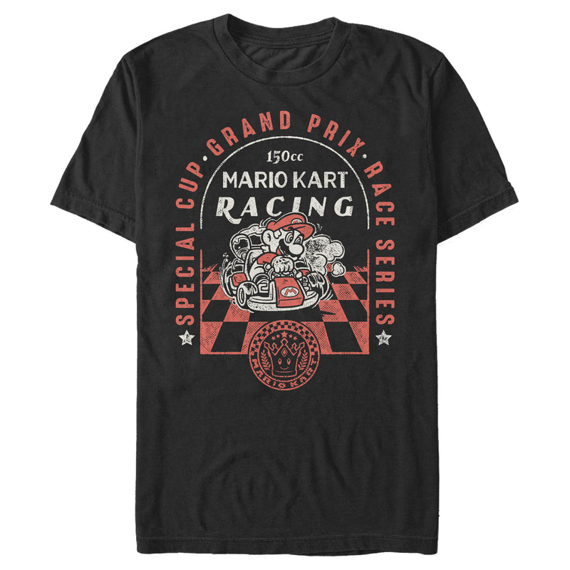 Men's Nintendo Mario Kart Racing Grand Prix Special Cup T-Shirt