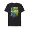 Men's Nintendo Mario Kart Luigi Neon Checkered 9Logo T-Shirt