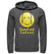 Men's Dazed and Confused Big Smiley Logo Pull Over Hoodie
