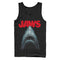 Men's Jaws Shark Teeth Poster Tank Top