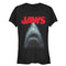 Junior's Jaws Shark Teeth Poster T-Shirt