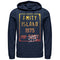 Men's Jaws Amity Island Population Pull Over Hoodie