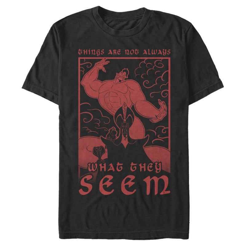Men's Aladdin Jafar Not Always What It Seems T-Shirt