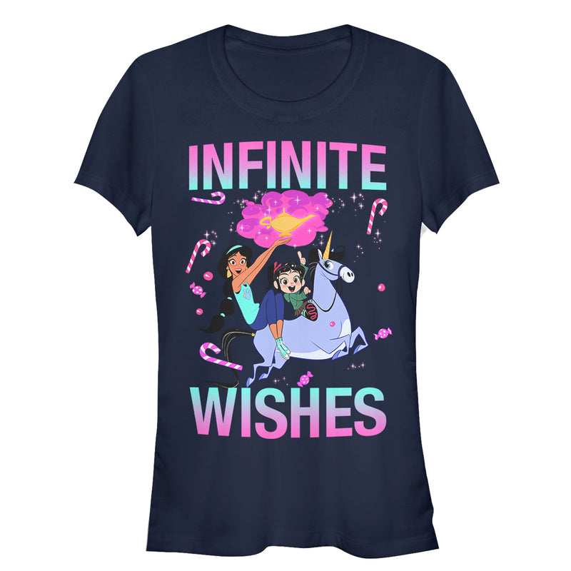 Junior's Ralph Breaks the Internet Jasmine Infinite Wishes T-Shirt