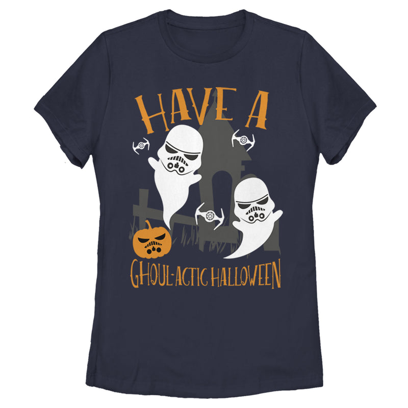 Women's Star Wars Ghoulactic Halloween Stormtrooper T-Shirt