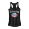 Junior's Lost Gods Fourth of July  American Dream Lips Racerback Tank Top