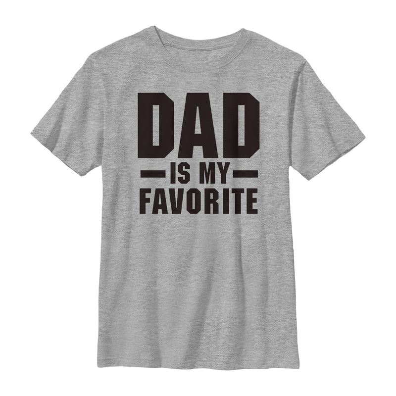 Boy's Lost Gods Father's Day Dad is My Favorite T-Shirt