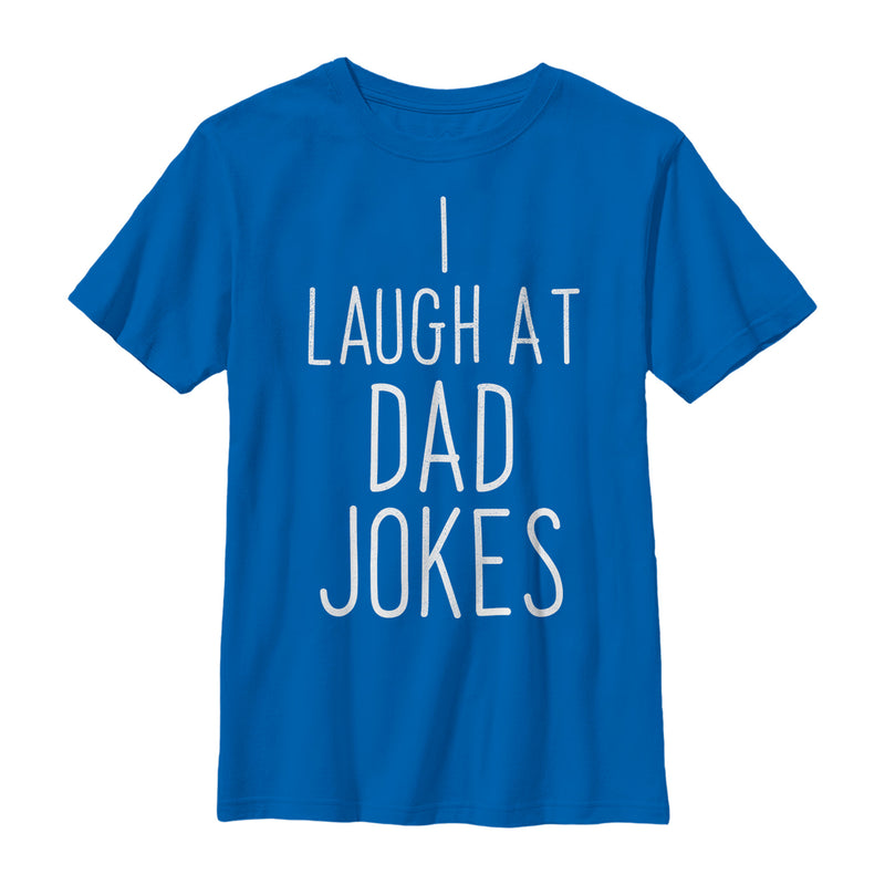 Boy's Lost Gods Father's Day Laugh At Dad Jokes T-Shirt