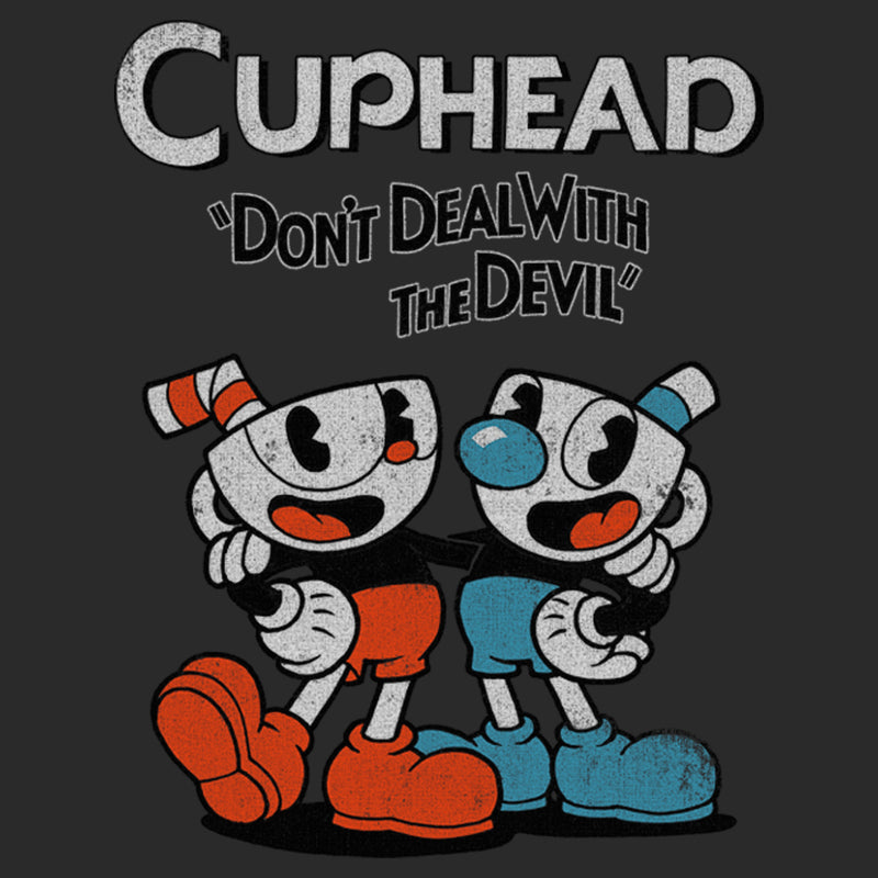 Men's Cuphead Videogame Front Cover T-Shirt