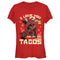 Junior's Marvel Deadpool Taco Cupid T-Shirt