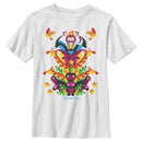 Boy's Lion King Artistic Animal Pyramid T-Shirt