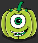 Men's Monsters Inc Halloween Pumpkin Mike T-Shirt