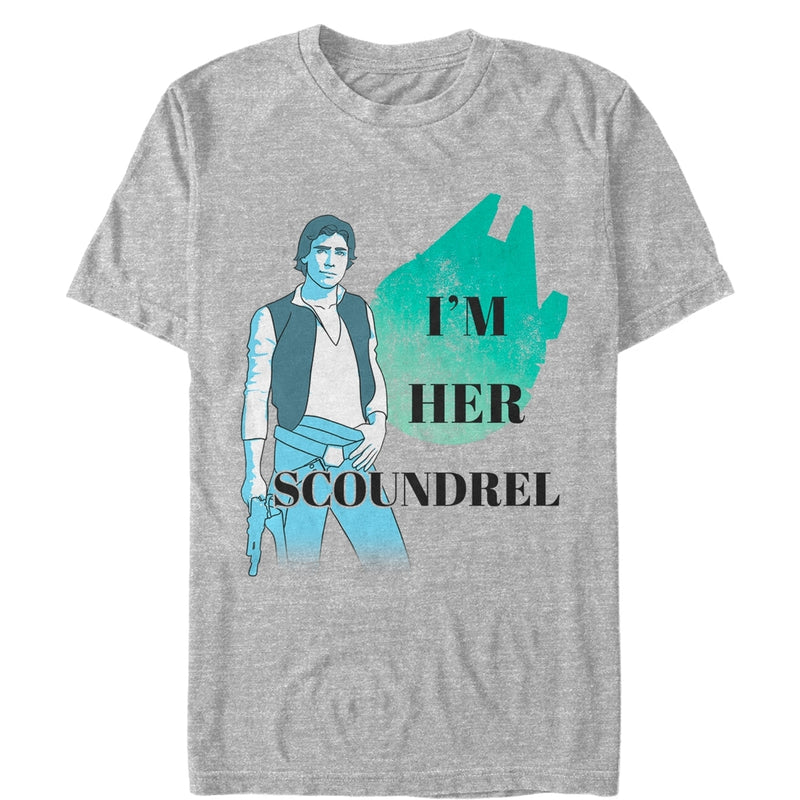 Men's Star Wars Valentine Han Solo Your Scoundrel T-Shirt