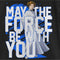 Girl's Star Wars: A New Hope Princess Leia May the Force be With You T-Shirt