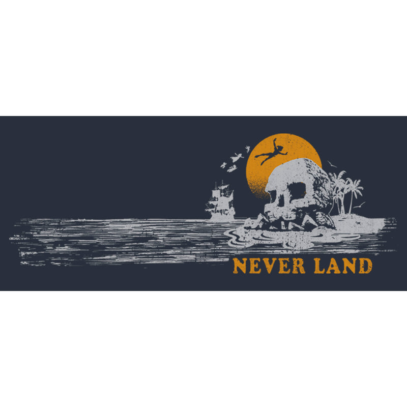 Men's Peter Pan Skull Rock Flight T-Shirt