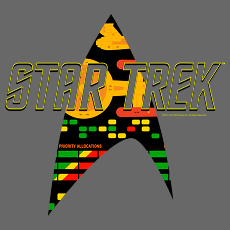 Junior's Star Trek Allocations Logo T-Shirt