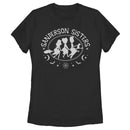Women's Hocus Pocus Sanderson Sisters Witch Broom T-Shirt