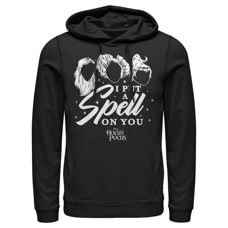 Men's Hocus Pocus Put Spell on You Silhouette Pull Over Hoodie