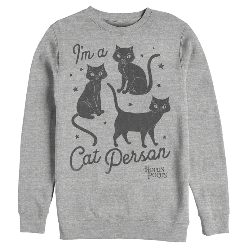 Men's Hocus Pocus I'm a Cat Person Sweatshirt