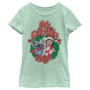 Girl's Lilo & Stitch Mele Kalikimaka Christmas T-Shirt