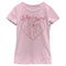 Girl's Lady and the Tramp Pink Nose Kisses T-Shirt