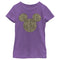 Girl's Mickey & Friends Mickey & Mickey Mouse Cheetah Print Classic Ears T-Shirt
