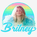 Women's Britney Spears Rainbow Star T-Shirt