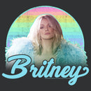 Women's Britney Spears Rainbow Star Racerback Tank Top