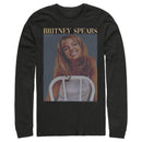 Men's Britney Spears Faded Smile Poster Long Sleeve Shirt