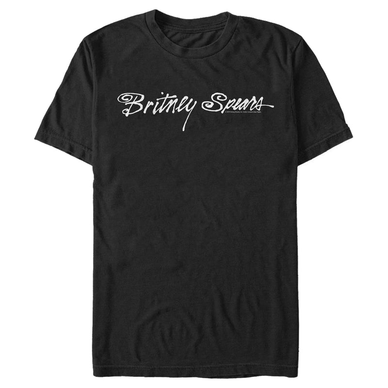 Men's Britney Spears Signature T-Shirt