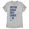 Women's NSYNC Band Name Stack T-Shirt