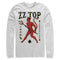 Men's ZZ TOP Devil Spades Long Sleeve Shirt