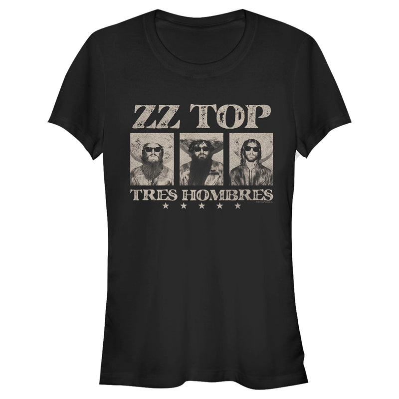 Junior's ZZ TOP Tres Hombres T-Shirt