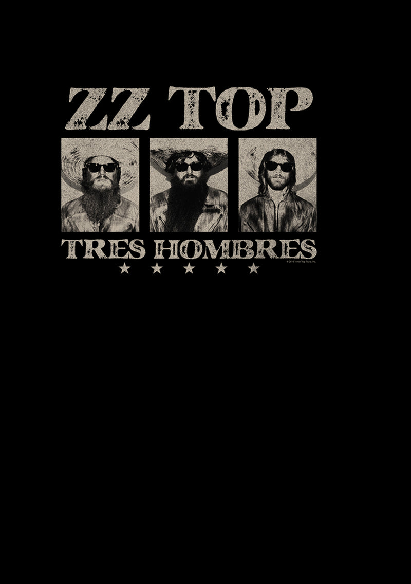Men's ZZ TOP Tres Hombres Pull Over Hoodie
