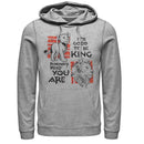 Men's Lion King Good to Be King Pull Over Hoodie