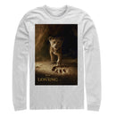 Men's Lion King Simba Paw Movie Poster Long Sleeve Shirt