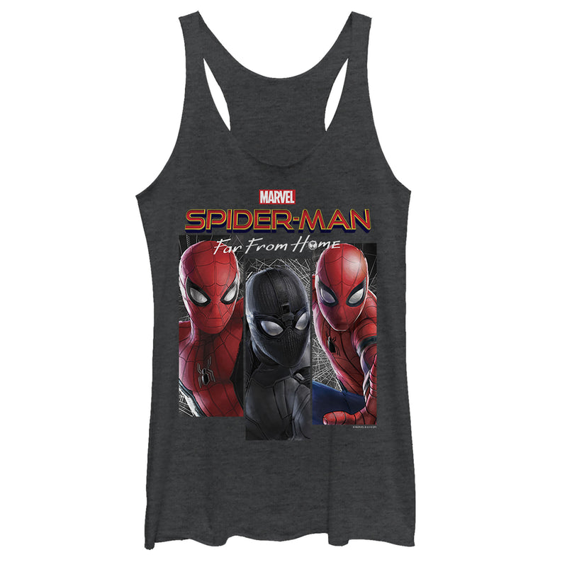 Women's Marvel Spider-Man: Far From Home Every Suit Racerback Tank Top