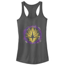 Junior's Marvel Avengers: Endgame Smudge Guardians of the Galaxy Racerback Tank Top