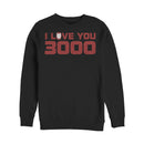 Men's Marvel Love You 3000 Stark Helmet Sweatshirt