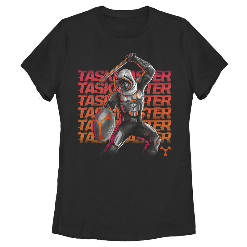Women's Marvel Black Widow Taskmaster Battle T-Shirt