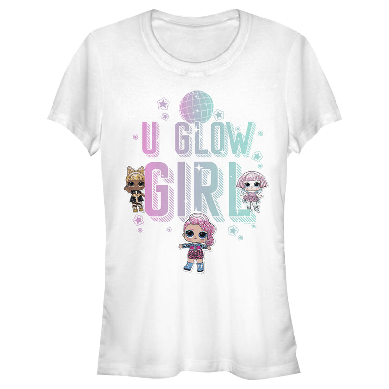 Junior's L.O.L Surprise U Glow Girl Disco T-Shirt