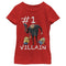 Girl's Despicable Me Minions #1 Villain T-Shirt