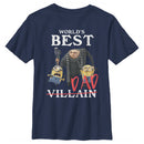 Boy's Despicable Me Minions Worlds Best Dad T-Shirt
